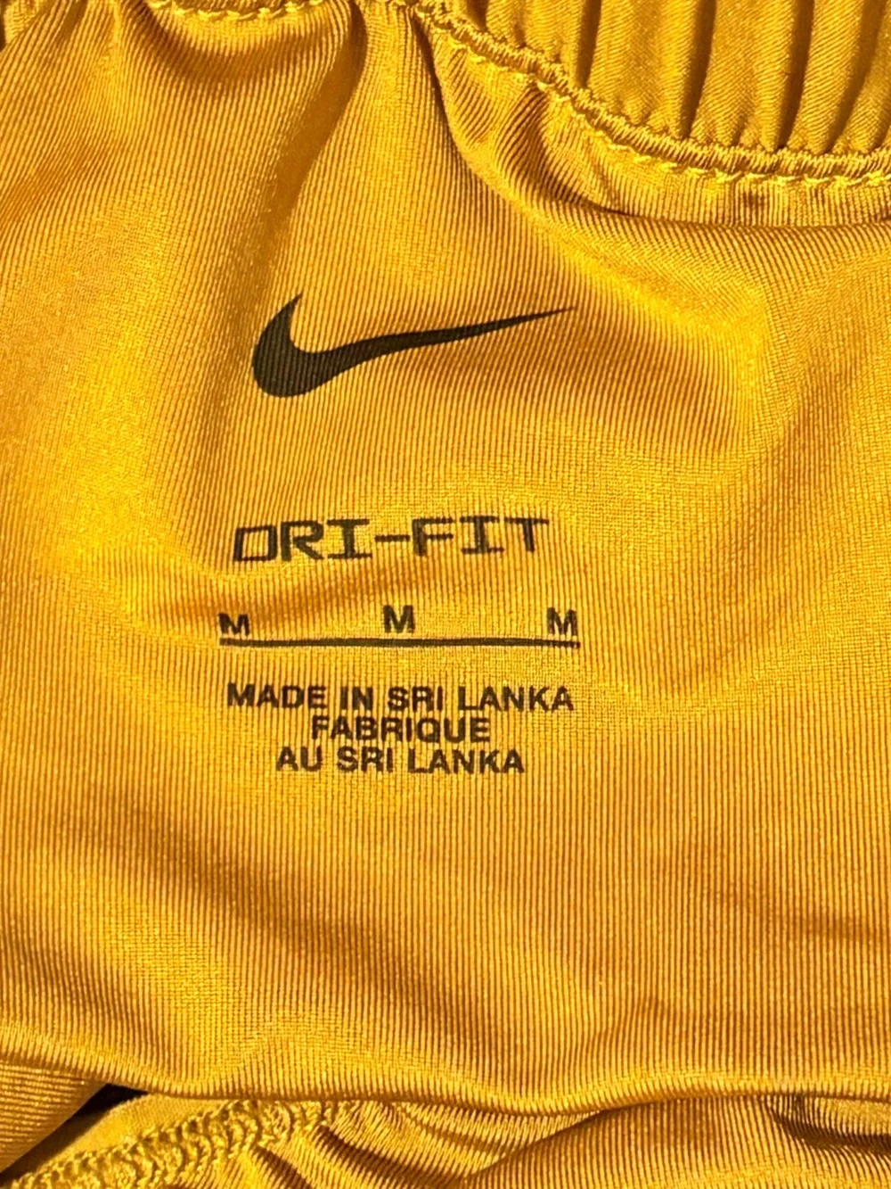 Nike Mustard High-Waist One Dri-FIT Ultra High-Waisted 3